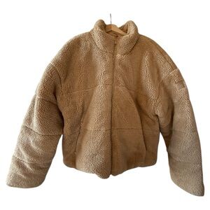 ALO Yoga Tan Puffer Jacket